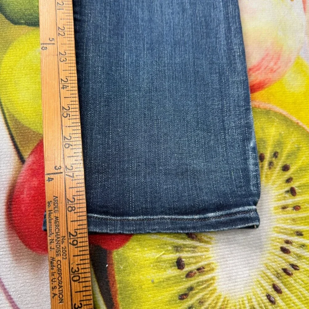 Madewell Mens 29x30 Blue Slim Fit Denim Jeans Medium Wash Stretch Cotton Blend - Picture 7 of 12